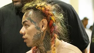 Tekashi 6ix9ine THE RAT SPOTTED trying to ESCAPE the scenes