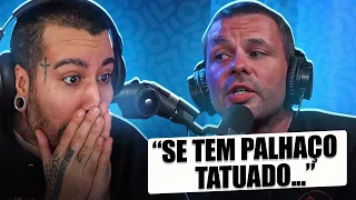 Palhaço fala sobre tatuagem de policial