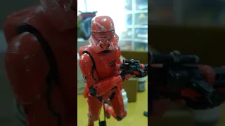 WIP Star wars Black Series First and Final Order Stormtroopers with Custom Display Stand