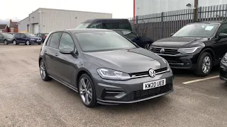 Volkswagen Golf 2.0TDI R-Line Edition DSG Indium Grey Used Car | Wrexham Volkswagen