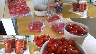 Cara mengawetkan tomat sepanjang musim dingin