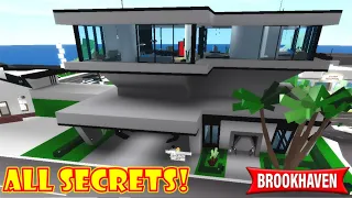 ALL SECRETS IN SUPERHERO HIDEOUT RP SET UPDATE IN BROOKHAVEN 🏡 RP  [] ROBLOX