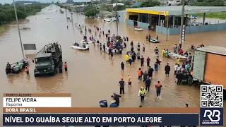 Repórter chora ao relatar cenário no RS: "A gente só ouve falar disso em guerra"