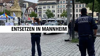 Messerattacke auf Mannheimer Marktplatz | RON TV