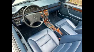 1994 Mercedes-Benz E320 Cabriolet Interior video 12/6/22