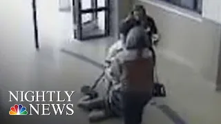 Video 11-Year-Old With Autism Being Dragged Through School By Teacher & Nurse | NBC Nightly News