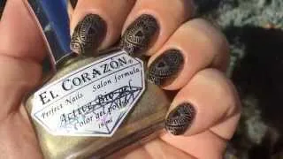 El Corazon Nail Polish  Стемпинг лаком для ногтей El Corazon № 423/38 Stamping nailart