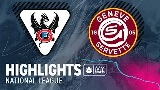 Fribourg-Gottéron - Genève-Servette HC 2-0 (1-0; 1-0; 0-0)