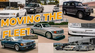 Driving 60 Vintage Mercedes, Gemballa SEC, SGS W126, AMG Widebody! | VLOG #003