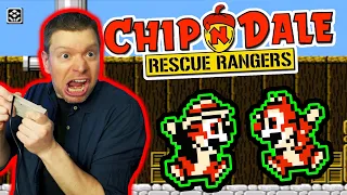 Chip n' Dale Rescue Rangers Disney Movie NES Video Game Review - The Irate Gamer