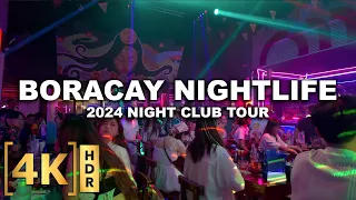 2024 Nightlife Tour of Boracay! From Foam Party to Bar Hops | Walking Tour Philippines