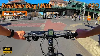 [ 4K ] Berlin Cycling #20 | My way to work | Prenzlauer Berg | Mitte