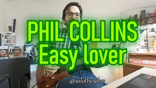 Phil Collins - Easy Lover (guitar solo cover) Ibanez S series