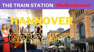 THE TRAIN STATION in Hannover, Germany