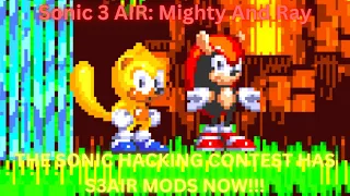 THERE'S S3AIR MODS IN SHC2022!!? | Sonic 3 AIR: Mighty and Ray [SHC2022]