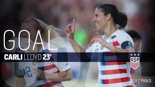 WNT vs. Panama: Carli Lloyd First Goal - Oct. 7, 2018