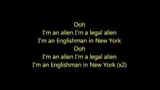 Englishman in New-York Cris Cab/Tefa/Moox/Willy William Lyrics Video