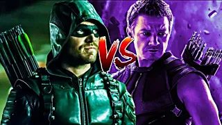 Who will win challenge 🔥 || Green arrow Vs Hawkeye || Invisible Thunder ⚡