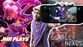 Scarlet Nexus on Steam Deck is a DREAM | JMR Plays