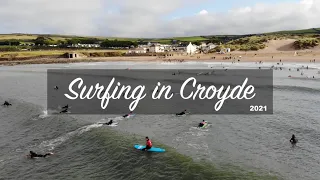 Surfing in Croyde