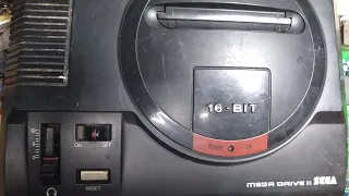 Mega drive com problema na imagem, resolvido