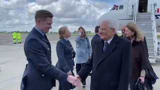 MATTARELLA ARRIVA A LONDRA PER PARTECIPARE ALL'INCORONAZIONE DI RE CARLO III