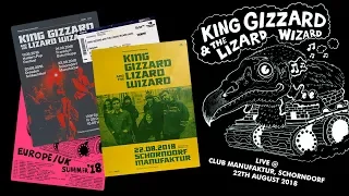 King Gizzard & The Lizard Wizard - live @ Club Manufaktur, Schorndorf, Germany - 22.08.2018 (VIDEO)