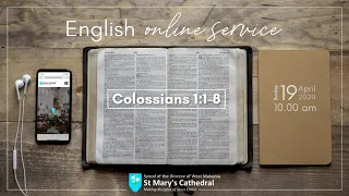 St Mary's Cathedral English Online Service - 19 April 2020