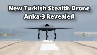 New Turkish Stealth Drone Anka-3 Revealed