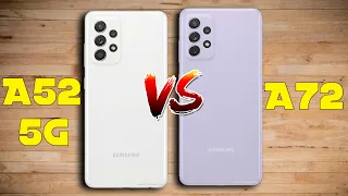 Samsung Galaxy A52 5G vs A72 - Comparison & Price