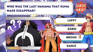 One Piece Quiz - The Ultimate Challenge for True Fans