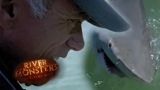 Intense Tug Of War With Bull Shark! | BULL SHARK | River Monsters