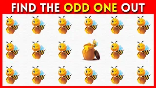 🔍 Can You Find the Odd One Out? 🧩 Test Your Vision with Emoji Quiz 👁️  Quiz Challenge #133