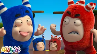 ODDBODS | 🥶Pogo VS Fuse 😡 | Crossing | Oddbods Full Episode | Funny Cartoons for Kids