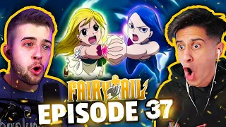Fairy Tail Episode 37 REACTION | Group Reaction