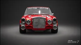 Mercedes 300 SEL 6.8 AMG '71   (Gran Turismo 7)  (PS5)