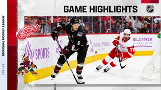 Red Wings @ Coyotes 11/20/21 | NHL Highlights