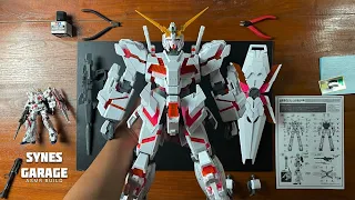Mega Size Unicorn Gundam 1/48 | ASMR BUILD | Daban | Rx-0 Unicorn Gundam Destroy Mode