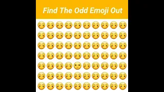 Find the odd emoji out 😲😲 #short #viral #trending #findtheoddemojiout