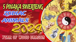 5 PINAKA SWERTENG ZODIAC ANIMALS IN 2024 - LUCKIEST ZODIACS IN 2024!