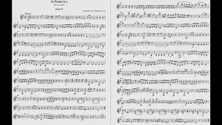 W. A. MOZART, Sonata in E min k. 304 (K300C) | Piano accompaniment