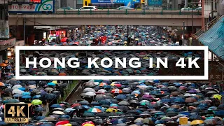 4 Minutes of HONG KONG | CHINA Beautiful Aerial Drone Stock Footage in 4K