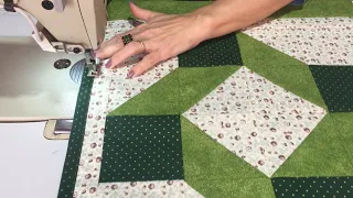 TAPETE de RETALHOS Tão Lindo e Tão FÁCIL em PATCHWORK