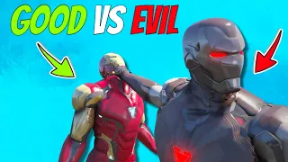 Who Will Win?? GOOD or EVIL Iron Man in GTA 5?!