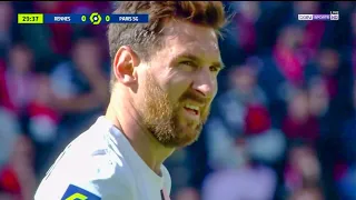 Lionel Messi vs Rennes 03/10/2021 | Ligue 1 2021/2022 | English Commentary