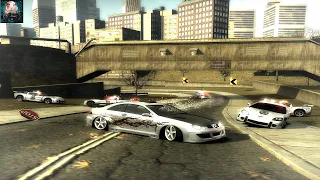 Mercedes-Benz CLK 500 - Need For Speed Most Wanted | Epic Police Chase!