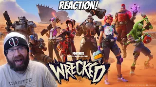 Fortnite Battle Royale Chapter 5 Season 3 - Wrecked | Launch Trailer REACTION!