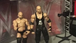 WWE RAW 24 October 2016 Top Moments Recreated using Mattel Wrestling Figures Grim'sToyShow Full show