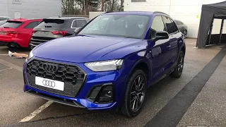 Brand new Audi Q5 Edition 1 Ultra Blue | Crewe Audi