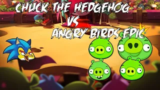 Chuck The Hedgehog Vs Angry Birds Epic